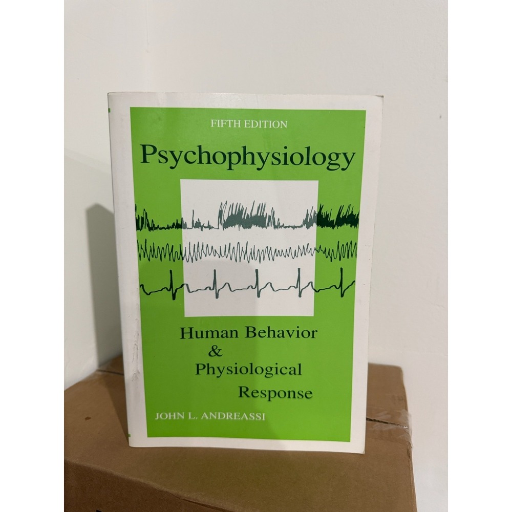 Psychophysiology Human Behavior Physiological Response 5th Ed Andreassi AS IS